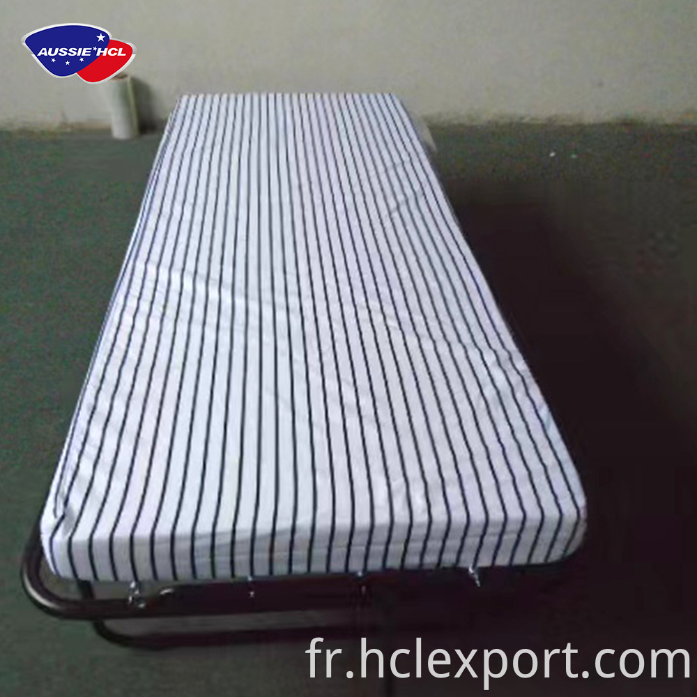 Aussie Factory Adjustable Hotel Hospital Mating Mattress Lit Cadre de lit en métal pliable Base de lattes en métal